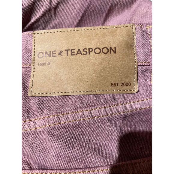 OneTeaspoon HEARTLINE 1982s HIGH WAIST BALLOON JEANS Size 26 - Picture 8 of 9